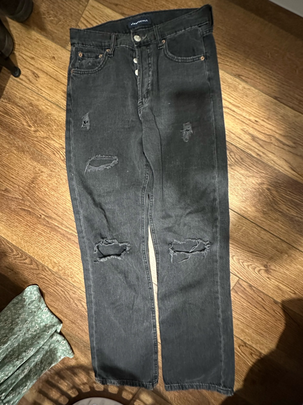 Aeropostale Black 90s baggy women’s jeans